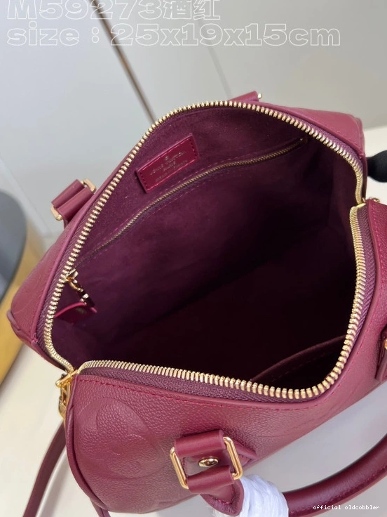 Official oldcobbler VUITTON 25 SPEEDY BANDOULIÈRE LOUIS 0812